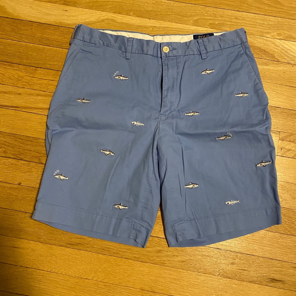 Polo by Ralph Lauren embroidered shorts